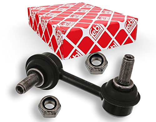 febi bilstein 42080 Verbindungsstange mit Sicherungsmuttern, 1 Stück | Kompatibel mit: HONDA CIVIC VII Hatchback