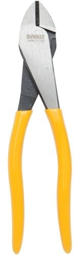 DeWalt DWHT70793 7 Cr-V Steel Diagonal Cutting Plier with 4 Rubber Handle