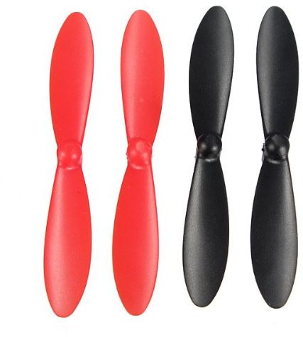 Ersatzteil Hubsan Rotorblätter fuer Hubsan X4 H107C Funk Quadrocopter Drone a36 auswahl