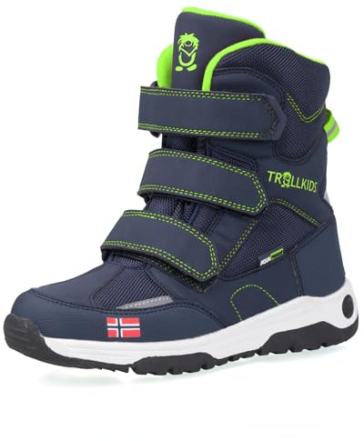 Trollkids Kids Lofoten Winter Boots 39, navy