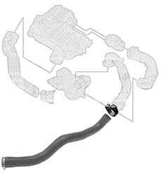 Borg & Beck BTH1275 Turbo Hose To Fit Dacia Sandero 1 5 DCi 08-