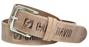 Camp David Herren Gürtel mit Used-Optik Beige 95