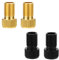 Qkurt Adattatore da Presta a Schrader Bike Valve Adaptor, In Alluminio in lega Convertitore Bicicletta Valve