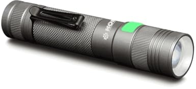 KONUS | KONUSLIGHT-RC5 Wiederaufladbare Taktische Taschenlampe 800 lm und Variable Helligkeit, kompakte Größe