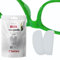 Setex Gecko Grip Brillen-Nasenpads (15 transparente Paare) – Rutschfest, Ultradünn, 0,6 mm, Mikrostrukturierte Fasern – Ultraweich, Selbstklebend, 0,6 x 7 x 16 mm