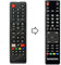 SU 4549 Telecomando compatibile per TV AKAI solo per modelli in descrizione