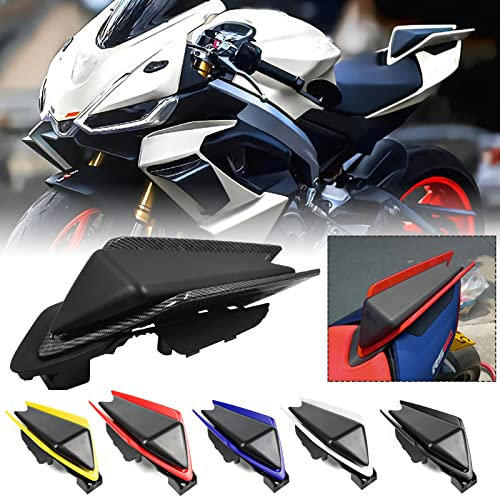 Midimttop ABS Motorrad Sitz bezug Hintere Pillion Beifahrer verkleidung Rücken Abdeckung Verkleidung Replacement for RS 660 RS 660 Tuono 660 RSV4 Zubehör 2020 2021 2022 2023 2024 (Kohlefaser-Look)