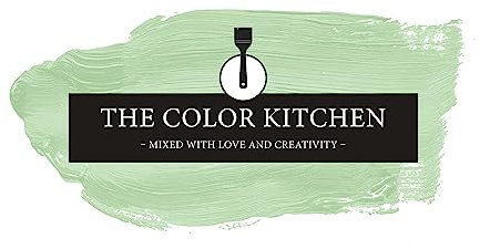 Livingwalls THE COLOR KITCHEN kräftige Wandfarbe - Malerfarbe für farbenfrohe Räume - matte Innenfarbe in Grün - 5l Deckfarbe in TCK4007