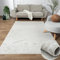 MY-RUG Teppich Elisa 2 rechteckig Cream 230 x 160 cm Wohnzimmerteppich, Badezimmer oder die Küche in Beige Grau und leicht flauschig