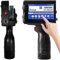 Stampante Palmare Portatile, Stampante a Getto D'inchiostro Portatile con Touch Screen da 4.3 e Cartuccia D'inchiostro a Rapida Asciugatura, per Logo/Immagine/Data/Codice QR/Codice a Barre