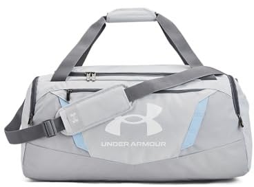 Under Armour Undeniable 5.0 Reisetasche für Erwachsene, Uni, (015) Halo Gray/Mod Gray/Weiß, Einheitsgröße