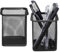 DARUITE Stiftehalter, 2 Stück Schreibtisch Organizer, Stifthalter, Stiftebecher, Stiftebox, Stiftehalter kinder Büroorganizer, für Büros, Klassenzimmer, Stiftehalter, Schwarz
