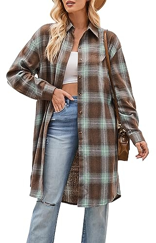Parka Mantel Frauen Klassische Parka Mantel Dicke Buiness Regendichte Kariert Übergröße Reverskrage Parka Mantel Woman Tailliertes Langen Ärmeln Rüschen Winter Hellblau