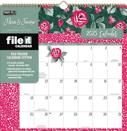 WSBL Flora & Fauna 2025 File-It Kalender (25997006040)