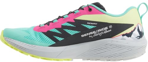 Salomon Herren Sense Ride 5 Sneaker, Phantom, Größe 45,5, phantom, 44.5 EU