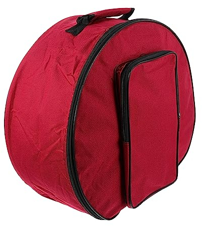 ibasenice Funda Acolchada Para Tambor Snare De Bolsa Portátil Diseño y Correa Para Transporte Para Músicos Movimiento