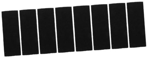 PRETYZOOM 8 Pcs Ceiling Fan Filter Cotton Fan Supply Filter for Ceiling Fan Ceiling Fan Purifier Pads Fan Accessory Filtering Pad for Fan Easy Install Fan Filters Removable Fan Filters
