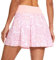 M MOTEEPI Tennisrock Skort Damen Hosenrock Kurz Faltenrock Mit Hose Drunter Tennis Rock Skirt Wanderrock Mit Innenhose Taschen Hohe Taille Sommer 16 Sportrock Kristallrosa S