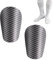 Feliciay Fußball Schienbeinschoner,Kinder Fußball Schienbeinschoner für Kinder und Herren,Mini Beinschutz für Erwachsene & Kinder,Sports/Football Shin Pads,Fußball-Schutzzubehör der Beine(Kohlefaser)