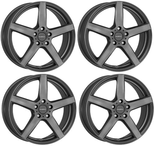 4x Dezent Felgen Alufelgen TY graphite 6.0Jx15 ET45 5x100 kompatibel mit Toyota Prius Verso Yaris