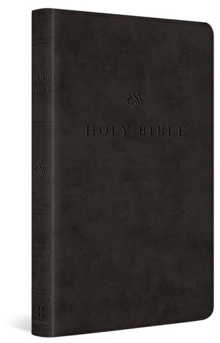 ESV Premium Church Bible, Large Print, Red Letter (TruTone, Black)