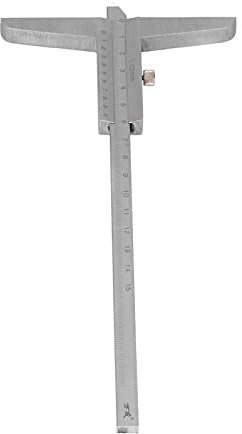 AKLOSIPY Calibre Vernier de Alta Profundidad, Precisión de 0,02 Mm, Herramienta de 0-300 Mm para Medición de Profundidad, Calibrador y Medición de Calibre Vernier. Ideal para