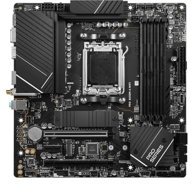 Fit For MSI PRO B650M-A WIFI Motherboard Supports 7800x3D 7800X 7900x3D 8500G 7500F CPU AM5 4xDDR5 USB 3.2 Gen PCIe 5.0 M. mATX computer motherboards