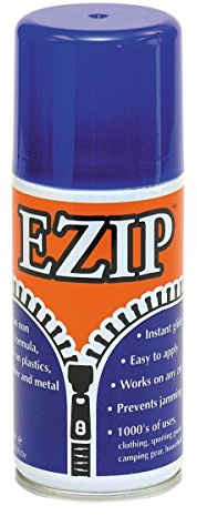 Napier EZIP - An aerosol spray to sort out sticky zips on shooting luggage, slips, holdalls, diving kit, clothing and, of course, wellingtons
