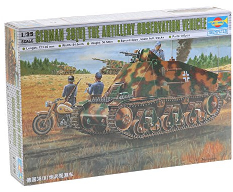 Trumpeter 1:35 - German 38(H) Artillery Observation Vehicle