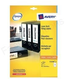 Avery L7170-25 - Filing Labels 134x11mm L7170-25 (600 Labels)