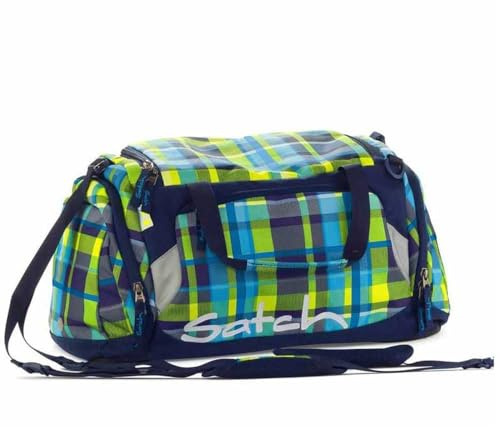Satch Duffle Bag Breezer Freizeit Sportwear Unisex Kinder Blau Grün (Mehrfarbig), Einheitsgröße