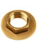 Brass Flanged Backnut 1/2 BSP for Basin Taps Fits 19mm Thread