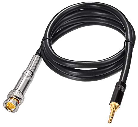 Eightwood Audio Cavo Adattatore BNC a 3.5 mm Spina di alimentazione Cavo prolunga da 1m per BNC Antenna Apparecchiature audio portatili Videocamere digitali Videocamere Lettori DVD portatili Stereo