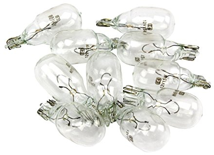 INION 10 Stück Set KFZ Beleuchtung PROFIWARE Glassockel Auto Lampe Halogen 12V Autolampen Kugellampe (10x W16W)