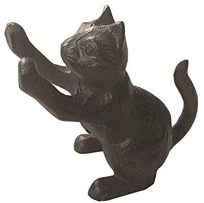 Comfy Hour Antique and Vintage Animal Collection Cast Iron Multifunction Door Stopper - Cat