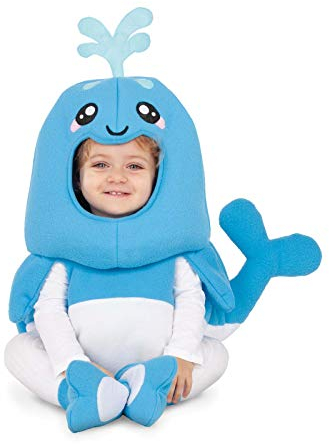Blauer Wal-Kostüm für Babys