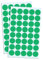 2000 Pieces, 20mm - Green Dot Stickers, Sticky Dots Round Circle Spot Labels