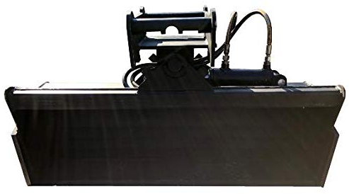 Baggerschaufel Minibagger Radlader Schaufel Arbeitsbreite: 100cm / Tiefe: 40 cm/Aufnahme: MS01 Symlock/um 45° Hydraulisch schwenkbar