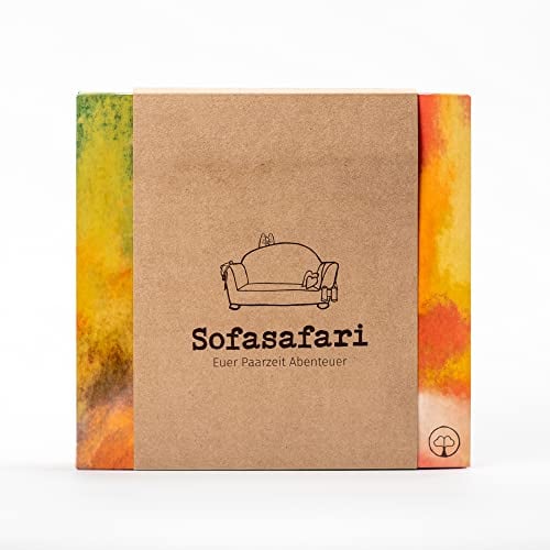 Einzigartiges Hochzeitsgeschenk: Sofasafari – Erlebnisbox für Paare, Partnerin, Frauen, Männer, Eltern, Spiele für Erwachsene, Beziehung, Geschenk, Liebe