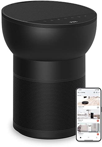 TCL Breeva A2 Air Purifiers for Home Bedroom with Ionizer Up to 441 ft², Auto Mode, H13 True HEPA Filter, 26db Quiet Air Cleaner Filter 99.97% Allergies Smoke Odor Pet Hair Dust Pollen Mold