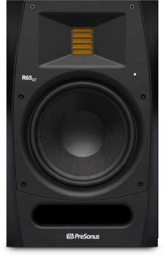 PreSonus R65 V2, Monitor da studio articolato e versatile con controlli di accordatura acustica e tweeter AMT per un ascolto ampio e una sorprendente risposta ai transienti