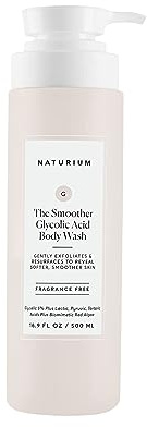 Naturium The Smoother Glycolic Acid Body Wash, 16.9 fl oz