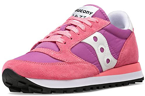 Saucony Sneakers Donna Jazz Original, Colore Rosa-Bianco, Taglia