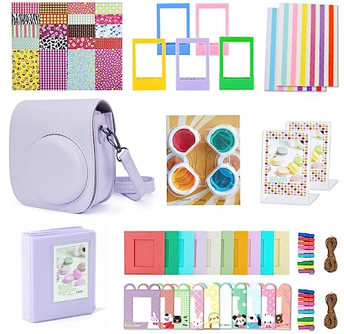 KALDA Instant Camera Accessories for Instax Mini 12 (Lilac Purple)