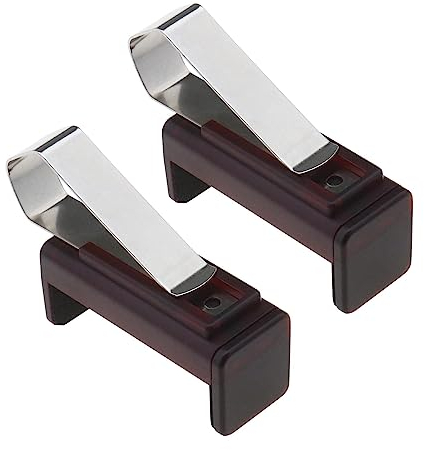 SG Store 2pcs Clip de abridor de puerta de garaje ajustable 4,5-6,6 cm coche garaje remoto visera clips soporte de montaje para puerta de garaje mando a distancia