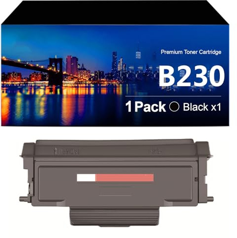 Cartouche de Toner Noir Haute Capacité B230 CT203485, Cartouche de Toner de Remplacement Imprimante pour Xerox B230/B225/B235, Impression Claire, 3 Spécifications (1500/3000/6000),1PCS-3000 pages
