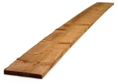 PACK OF 5 (Total 5 Units) - Treated Gravel Board Brown - 22mm x 150mm x 3600mm Length