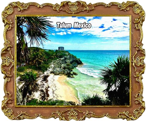 Tulum Mexico Touristen-Souvenir-Kühlschrankmagnet, Kühlschrankdekoration, Magnet