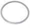 Hasaller Sealing Rings for Pressure Cooker 18-26cm Replacement Clear Silicone Rubber Gaskets Home Pressure Cooker Seal Rings Silicone Home Pressure Cooker Seal Rings for Pressure Cooker(24cm)