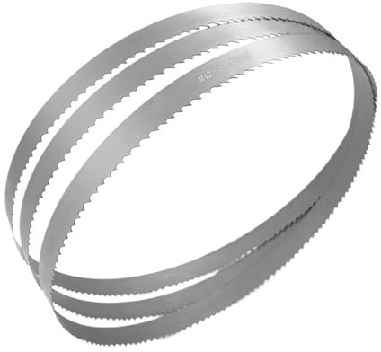 Hojas de sierra de cinta M42 de 10 a 14 TPI, corte de metal, hojas de sierra for metal de 13 x 0,6 mm, hojas de sierra de cinta compactas de 1/2'' for madera dura y metal(1620mm)